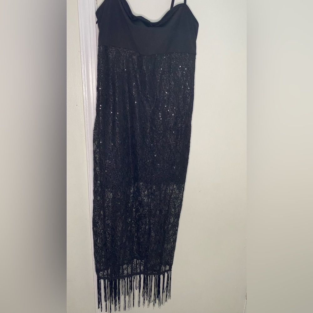 Beautiful women dress color black size Xl